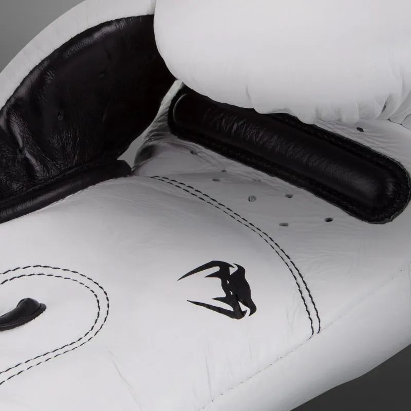 Venum Giant 3.0 Boxing Gloves - Nappa Leather - White - Image 3