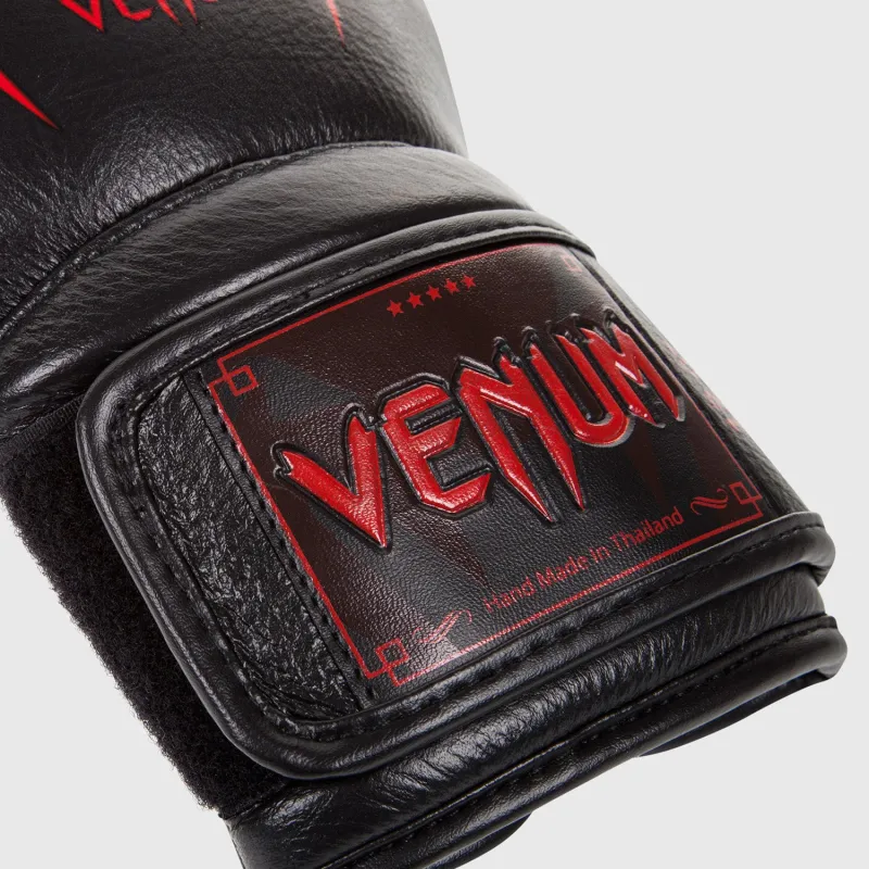Venum Giant 3.0 Boxing Gloves - Nappa Leather Black Devil - Image 3