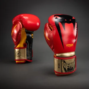 Venum Giant 3.0 Boxing Gloves - Red/Yellow/Gold