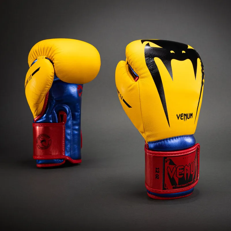 Venum Giant 3.0 Boxing Gloves - Yellow/Blue/Red