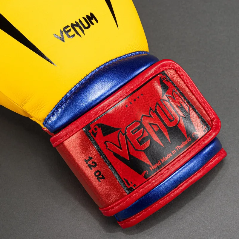 Venum Giant 3.0 Boxing Gloves - Yellow/Blue/Red - Image 3