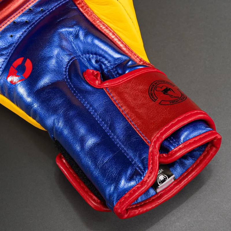 Venum Giant 3.0 Boxing Gloves - Yellow/Blue/Red - Image 4