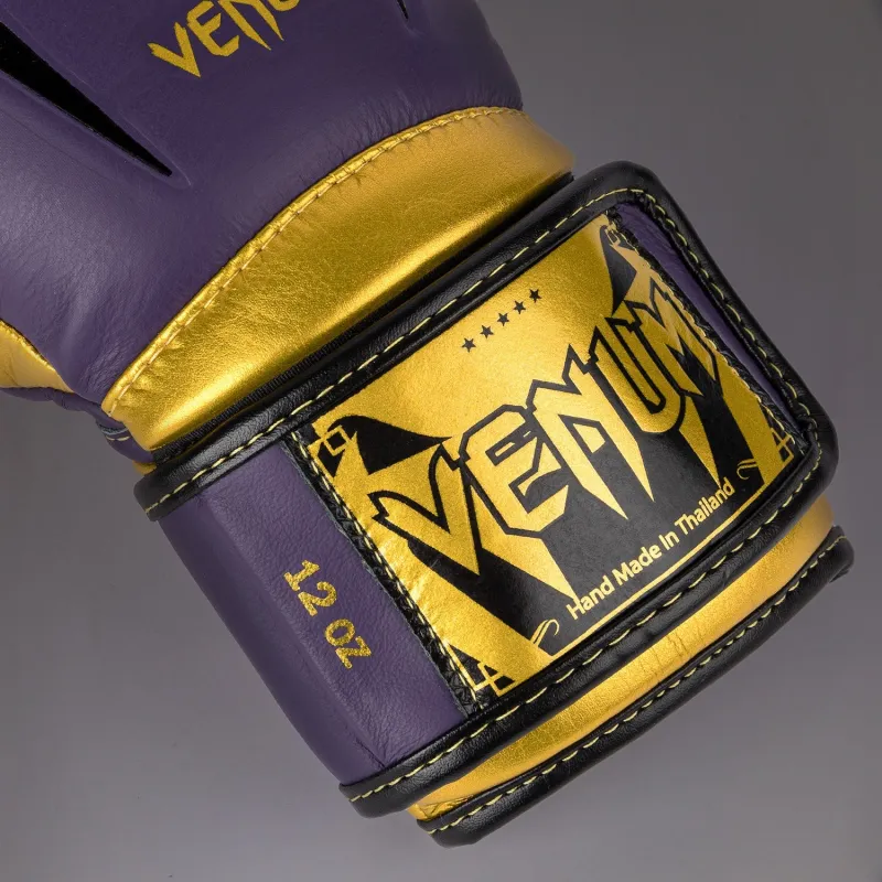Venum Giant 3.0 Boxing gloves - Dark Purple/Gold - Special Edition - Image 4