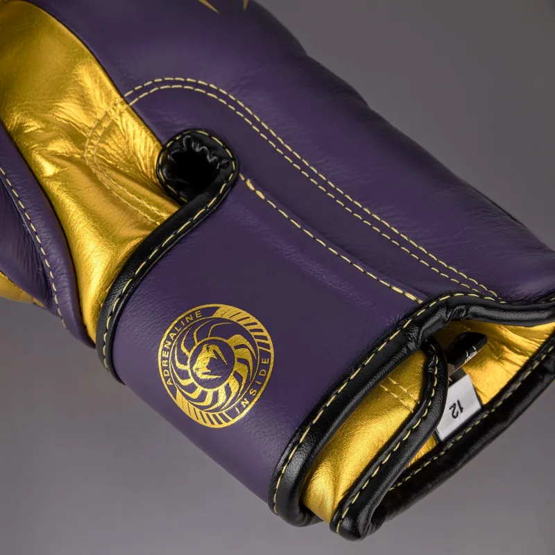 Venum Giant 3.0 Boxing gloves - Dark Purple/Gold - Special Edition - Image 5