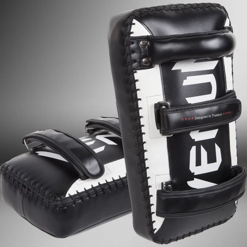 Venum Giant Kick Pads - Black/Ice (Pair) - Image 2