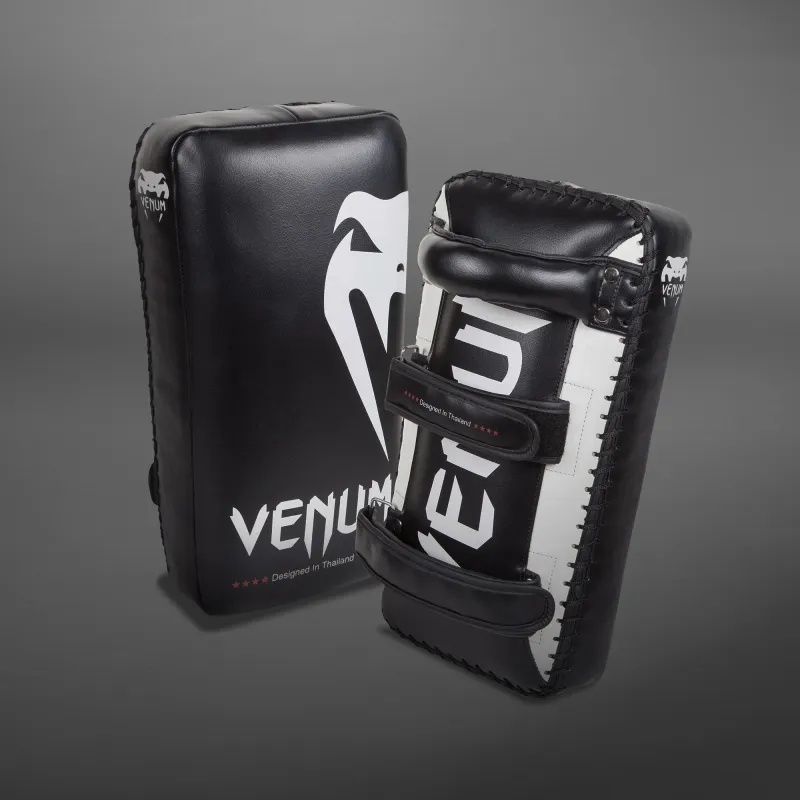 Venum Giant Kick Pads - Black/Ice (Pair) - Image 4