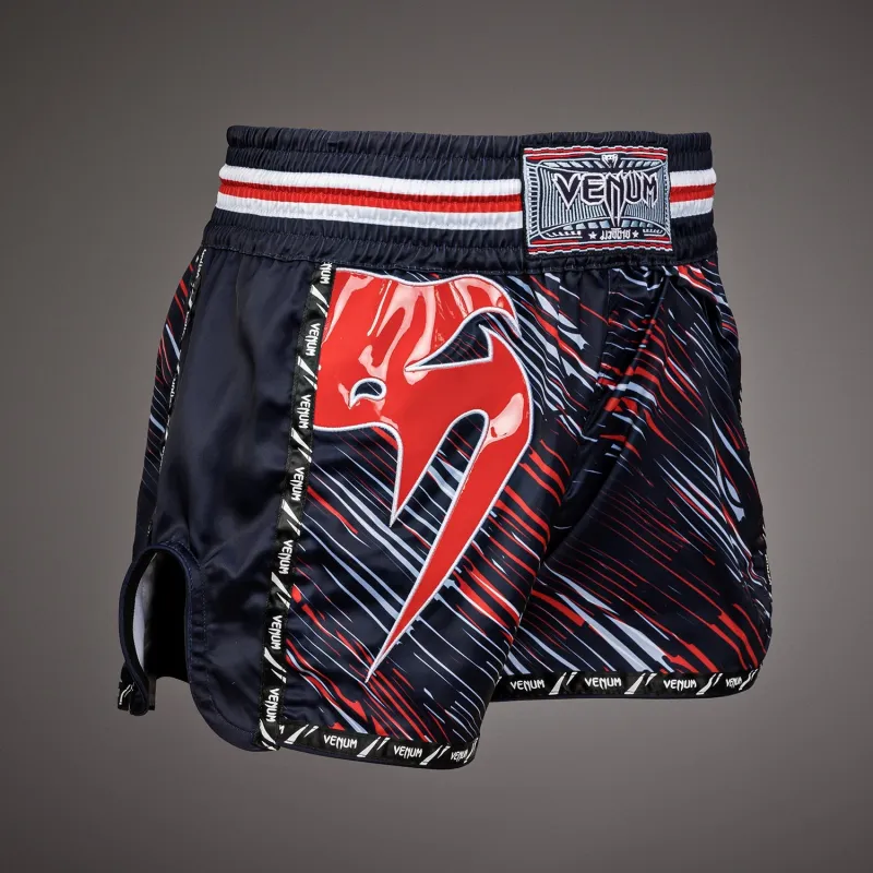 Venum Giant Muay Thai Shorts - Red - Image 3