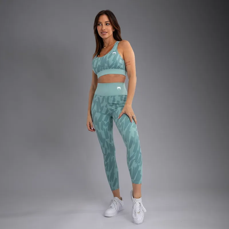 Venum Graffiti Women’s 7/8 Leggings - Aqua - Image 2