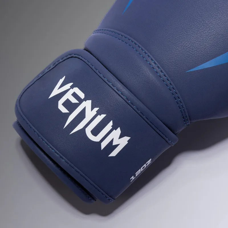 Venum Hurricane Boxing Gloves - Midnight Blue/ White - Image 4