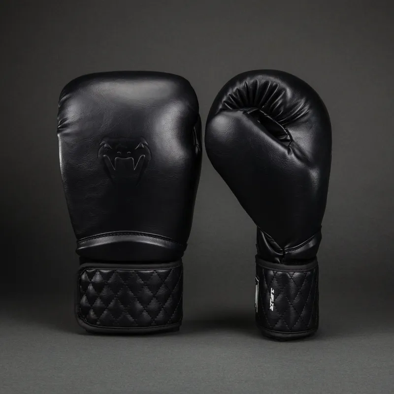 Venum Impact Classic Boxing Gloves - Black