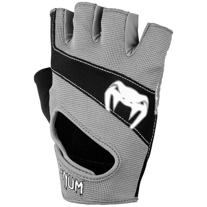 Venum Hyperlift Training Gloves - Black/Grey - Image 3
