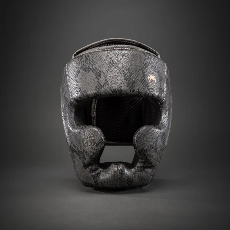 Venum Impact Evo Scales Headgear - Dark Grey