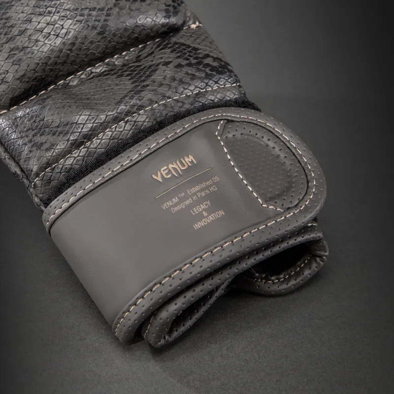 Venum Impact Evo Scales MMA Sparring Gloves - Dark Grey - Image 3