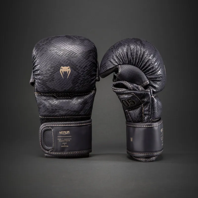 Venum Impact Evo Scales MMA Sparring Gloves - Dark Purple - Image 2