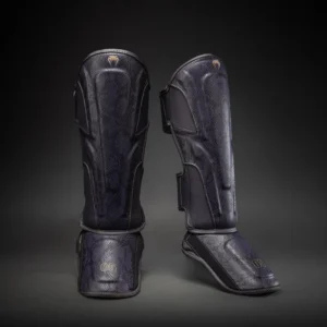 Venum Impact Evo Scales Shin Guards - Dark Purple