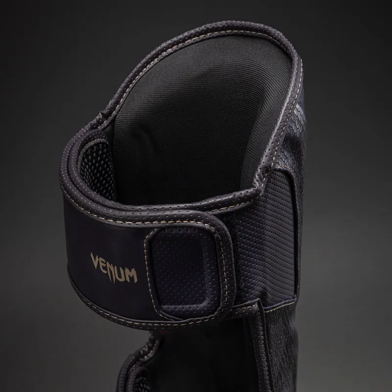 Venum Impact Evo Scales Shin Guards - Dark Purple - Image 4