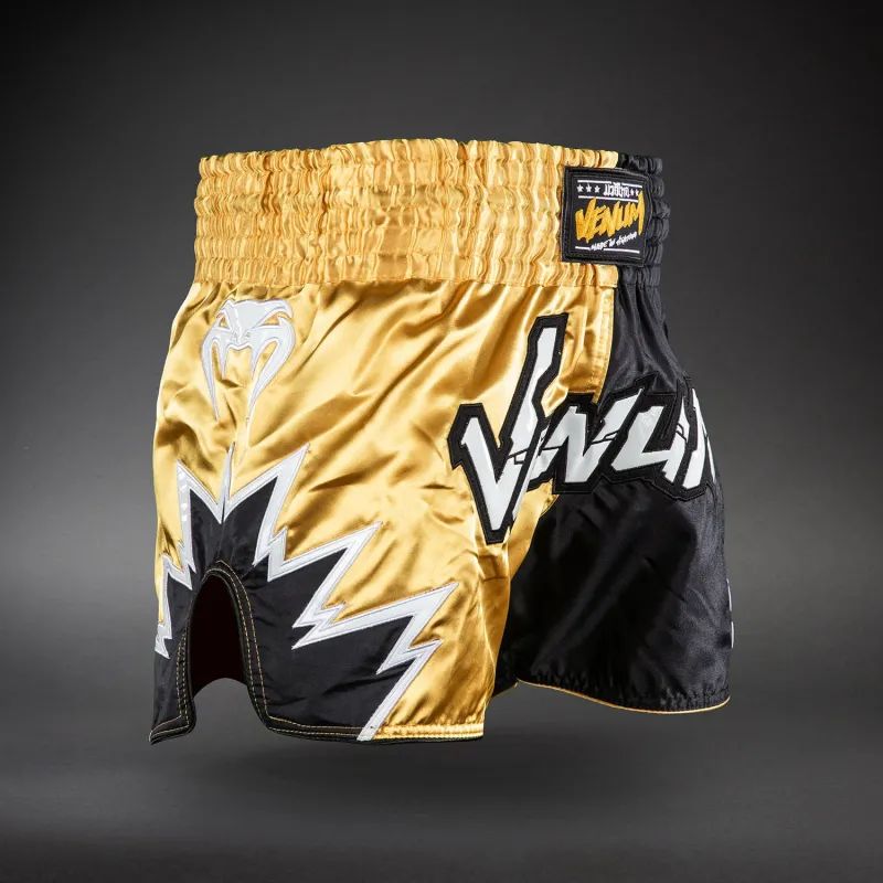 Venum Inferno 2.0 Muay Thai Shorts - Black/Gold - Image 3