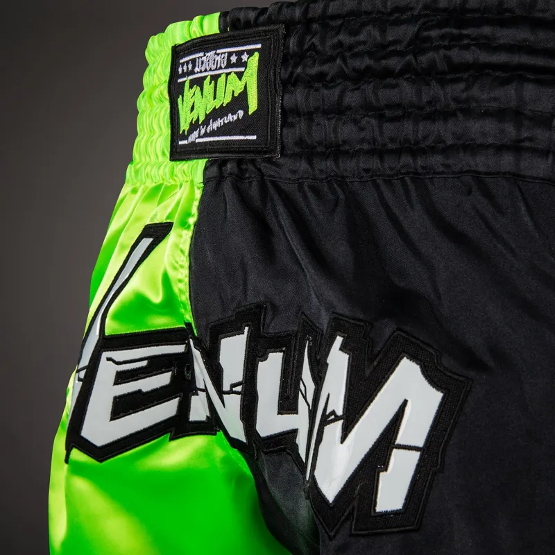 Venum Inferno 2.0 Muay Thai Shorts - Green/Black - Image 5