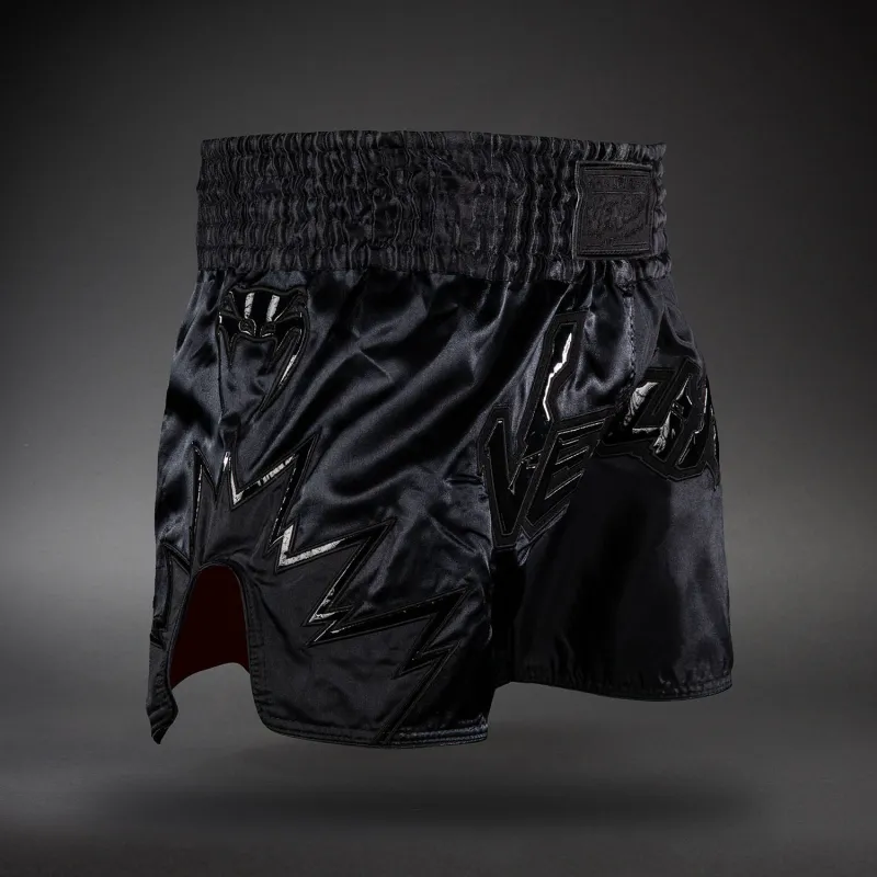 Venum Inferno 2.0 Muay Thai Shorts - Black/Grey - Image 3