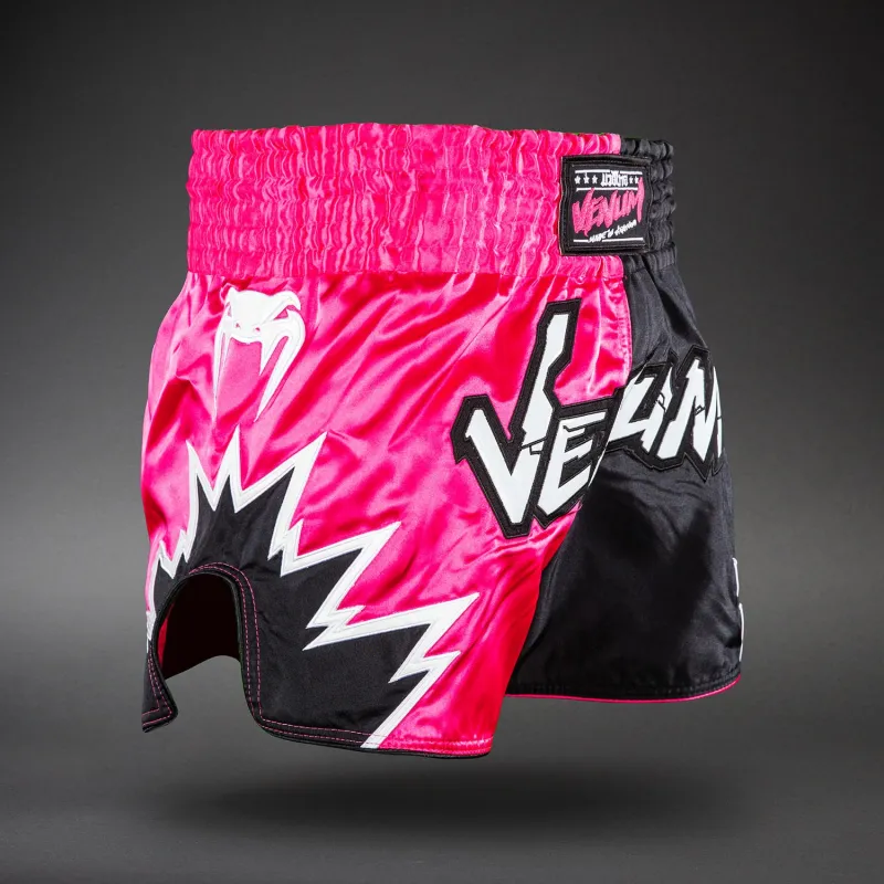 Venum Inferno 2.0 Muay Thai Shorts - Pink/Black - Image 2