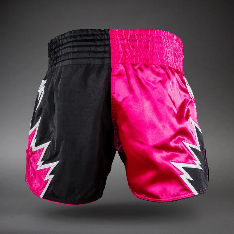 Venum Inferno 2.0 Muay Thai Shorts - Pink/Black - Image 4