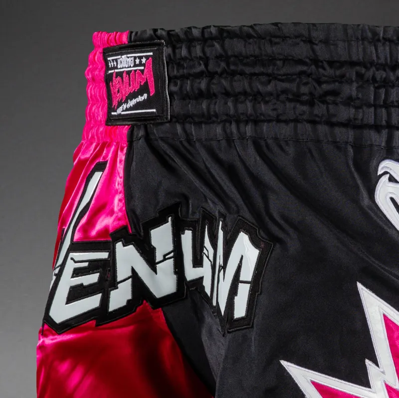 Venum Inferno 2.0 Muay Thai Shorts - Pink/Black - Image 5