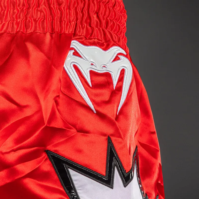 Venum Inferno 2.0 Muay Thai Shorts - Red/White - Image 5