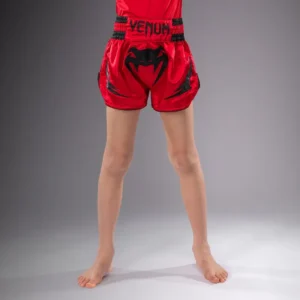 Venum Inferno Kids Muay Thai Shorts - Red