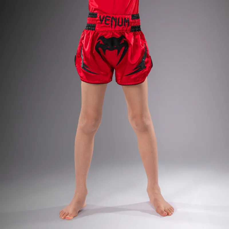 Venum Inferno Kids Muay Thai Shorts - Red