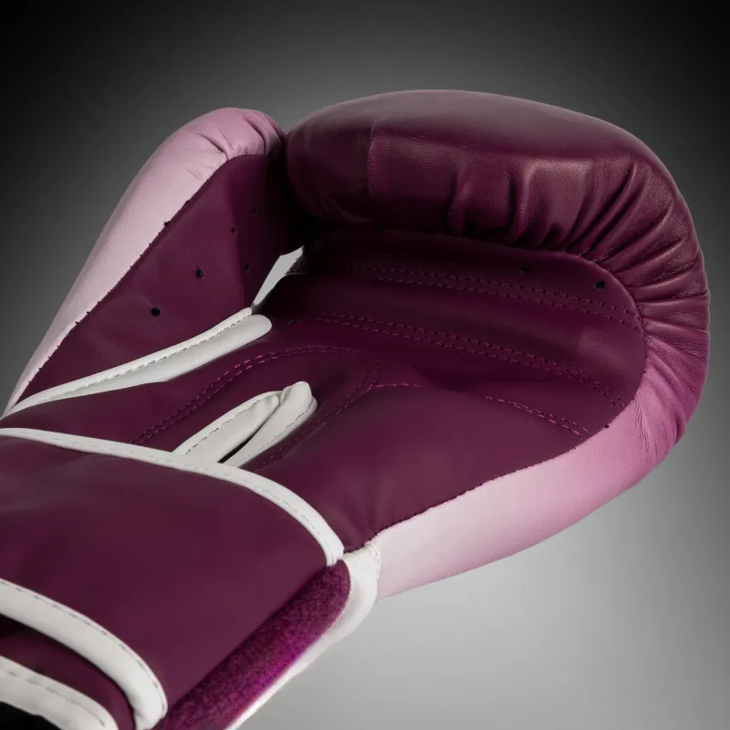 Venum Iris Boxing Gloves - Plum/white - Image 5