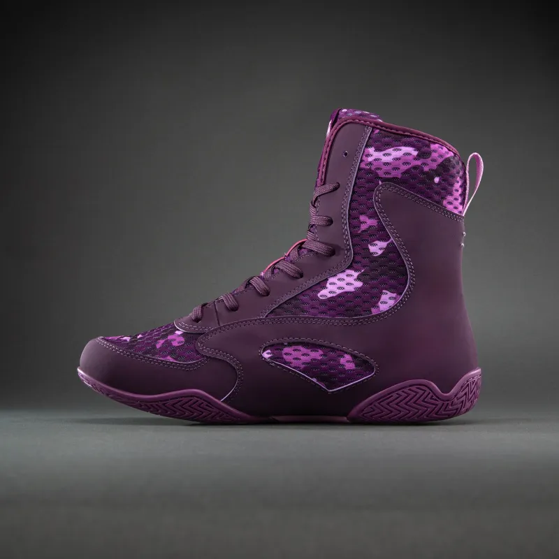 Venum Iris Boxing Shoes - Plum/pink - Image 4