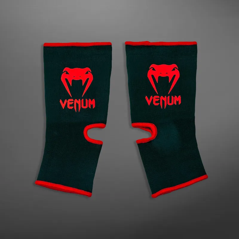 Venum Kontact Ankle Support Guards - Black/Red - Image 2