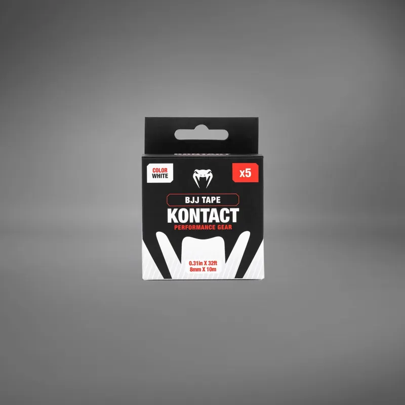 Venum Kontact BJJ Finger Tape - White/Black - Image 3