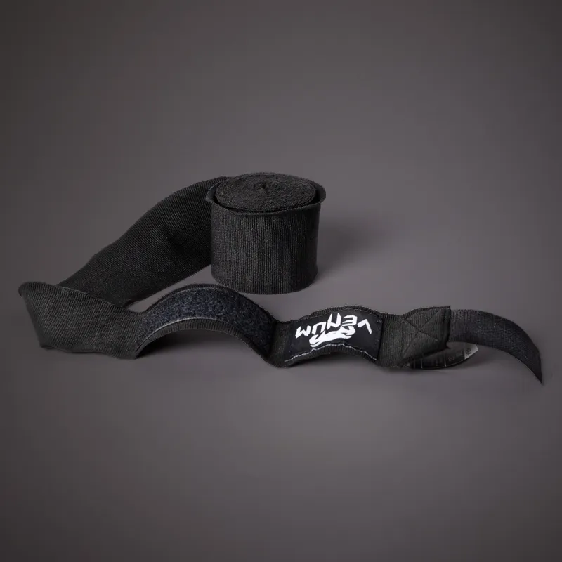 Venum Kontact Boxing Hand Wraps - Black - 4m (157 in) - Image 3