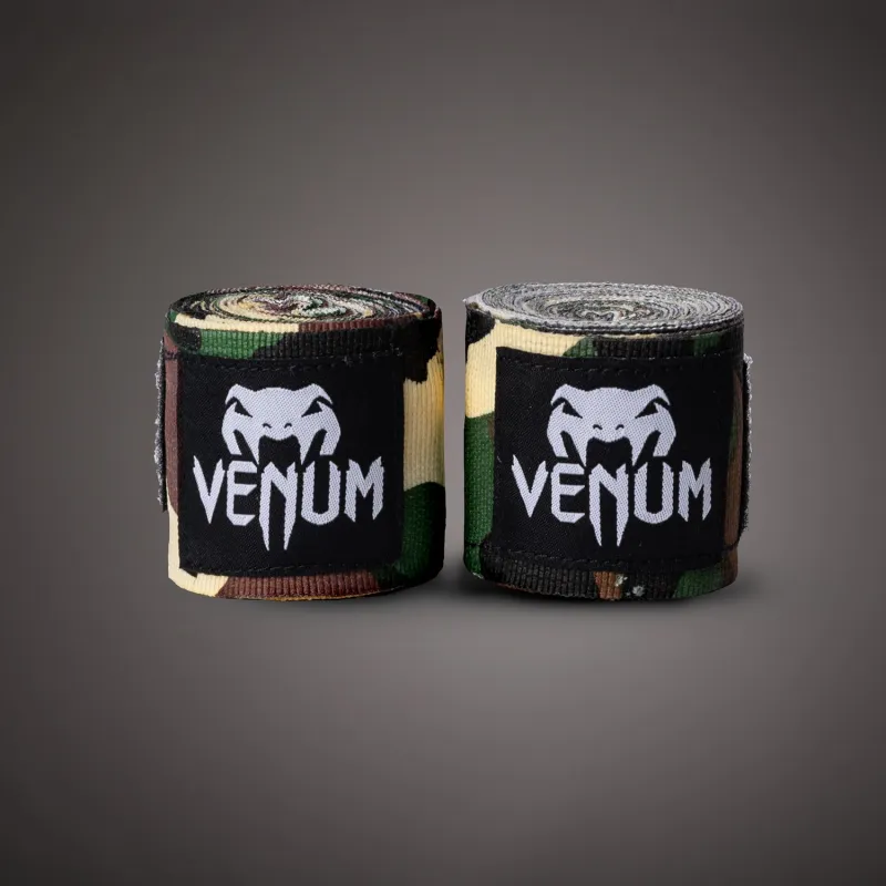 Venum Kontact Boxing Hand Wraps - Forest Camo - 4.5m (180 in) - Image 2