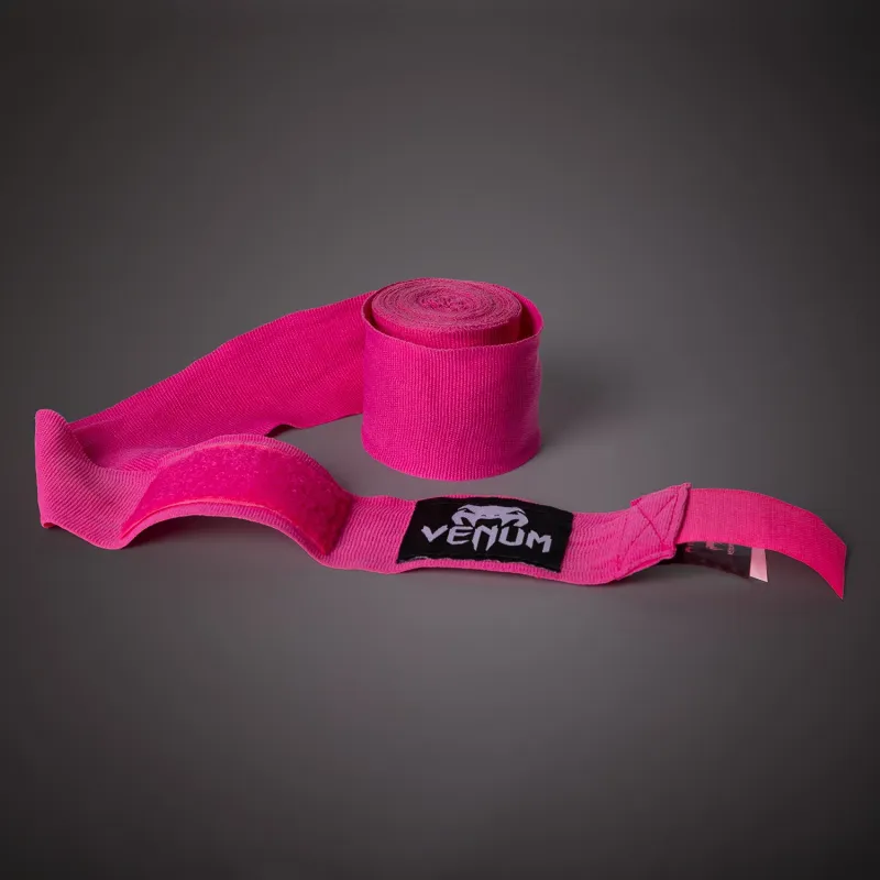 Venum Kontact Boxing Hand Wraps - Neon Pink - 4.5m (180 in) - Image 3