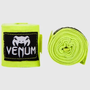 Venum Kontact Boxing Handwraps - Neon Yellow - 180 in