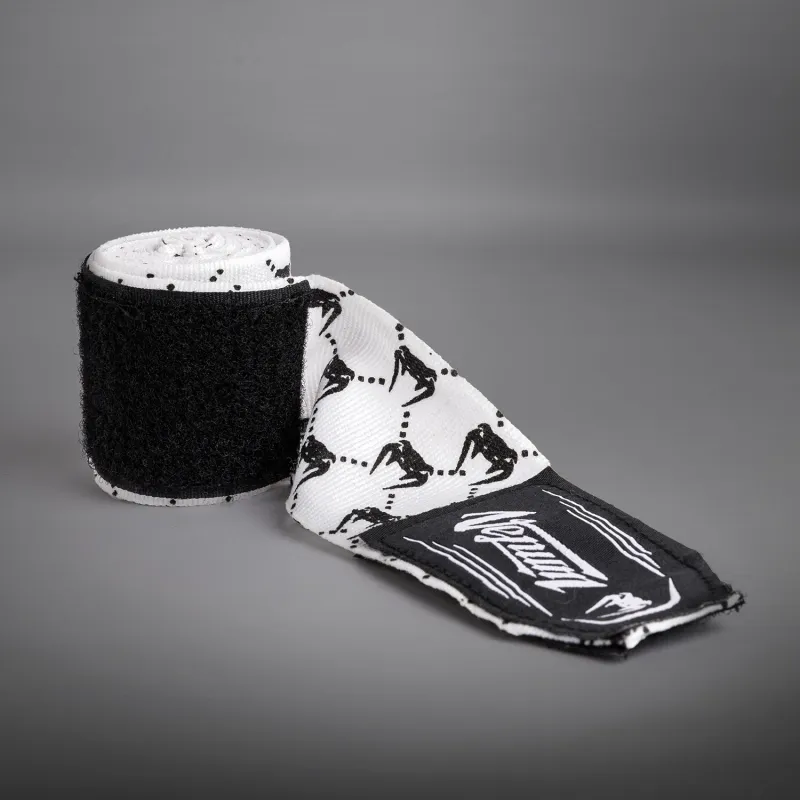 Venum Kontact Evo Hand Wraps - White/Black - Image 2