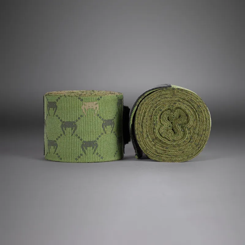 Venum Kontact Evo Monogram Hand Wraps - Khaki - Image 2
