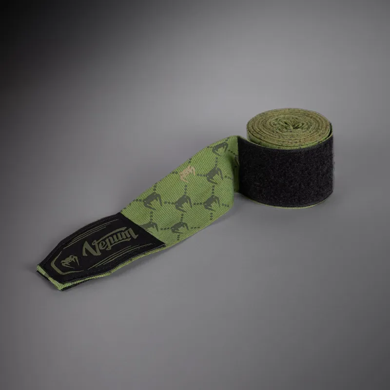 Venum Kontact Evo Monogram Hand Wraps - Khaki - Image 3