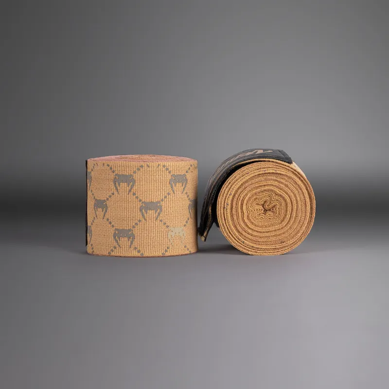 Venum Kontact Evo Monogram Hand Wraps - Sand - Image 2