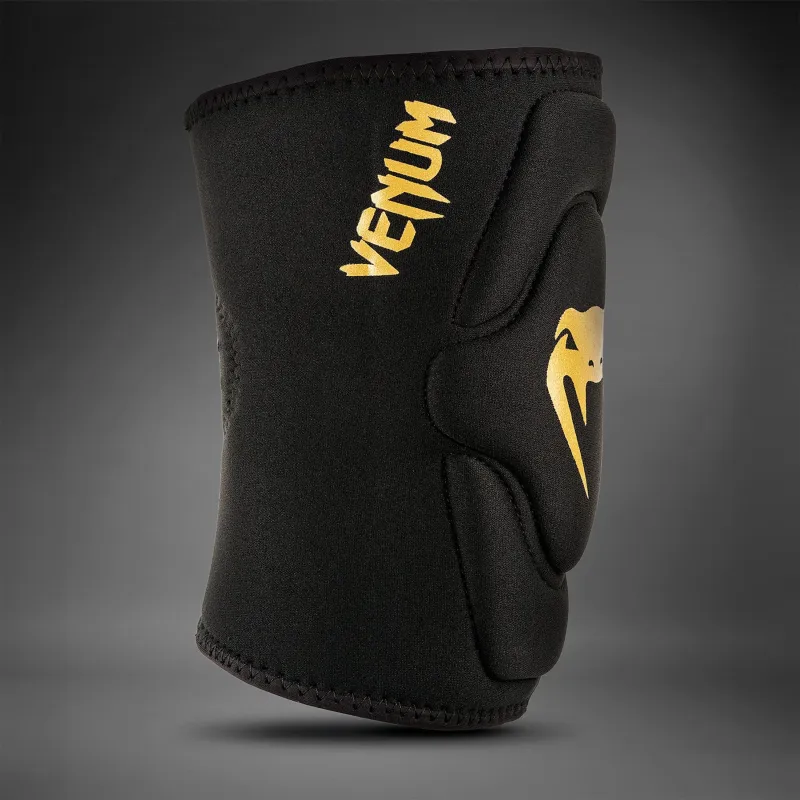 Venum Kontact Gel Knee Pad - Black/Gold - Image 3