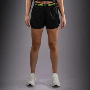 Venum Lazer Women's Training Shorts - Black/Yellow