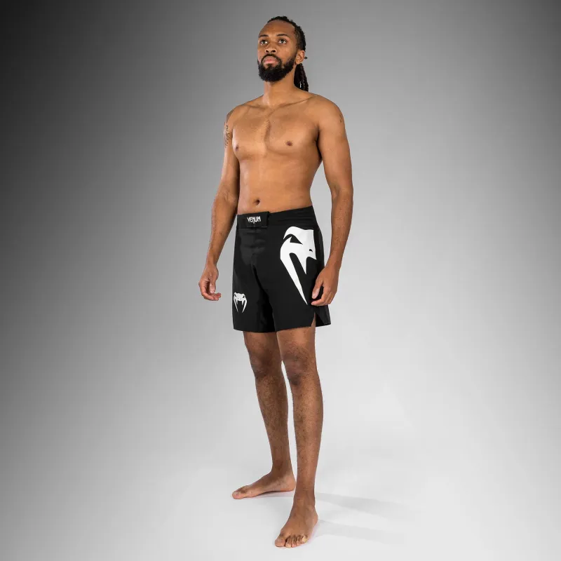Venum Light 5.0 Fightshort - Black/White - Image 2