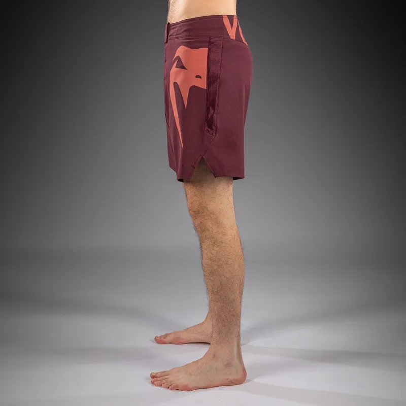 Venum Light 5.0 Fightshorts - Dark Brown/Terracota - Image 2