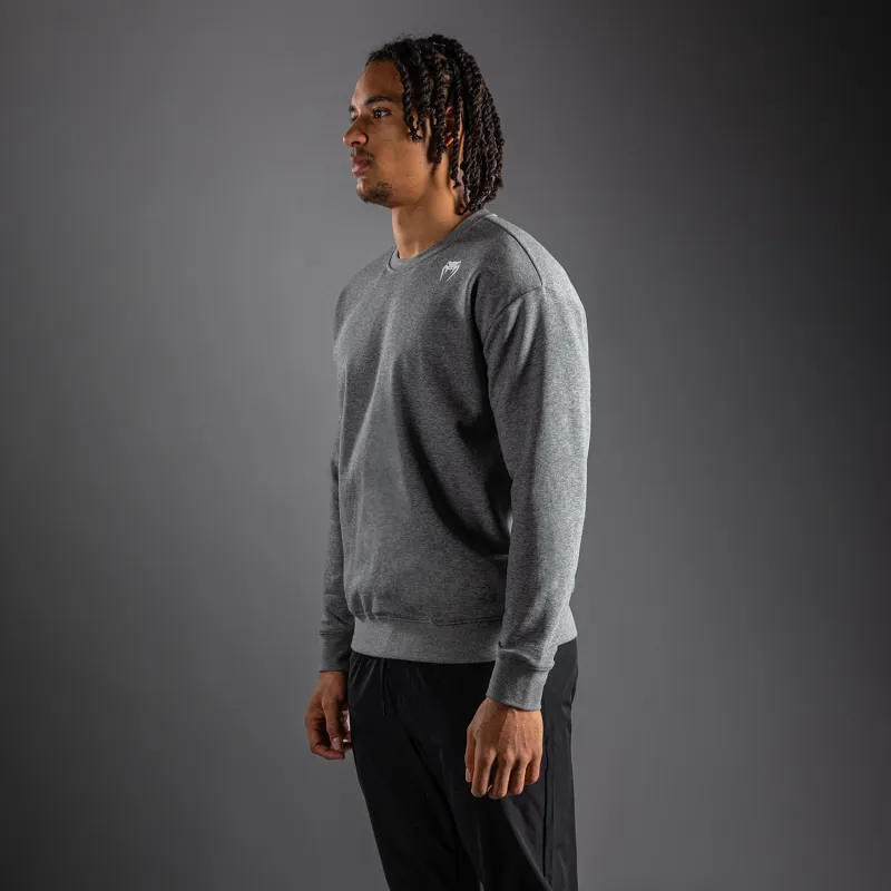 Venum Lineup Fleece Crew - Grey/White - Image 3