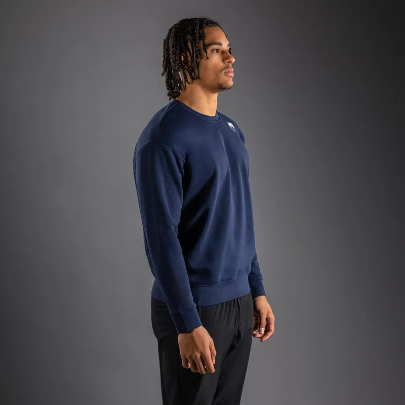 Venum Lineup Fleece Crew Navy - Blue/White - Image 2