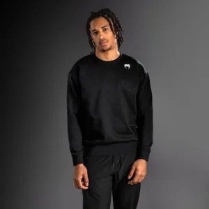 Venum Lineup Fleece Crew - Black/White