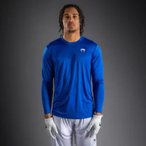Venum Lineup Performance Long Sleeve T-Shirt Royal - Blue/White
