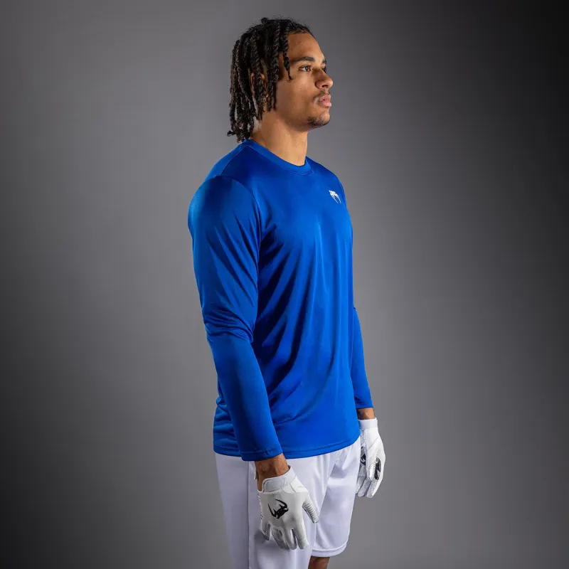 Venum Lineup Performance Long Sleeve T-Shirt Royal - Blue/White - Image 2
